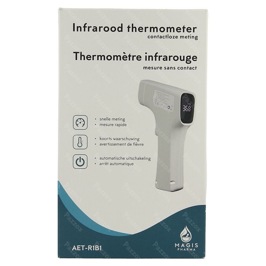 Infrarood Voorhoofdthermometer Contactloos