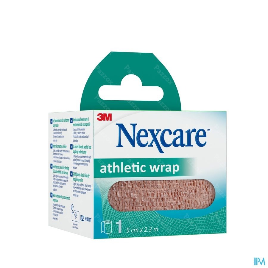 Nexcare Athletic Wrap Zelfklev. Beige 5cmx2,5m 1