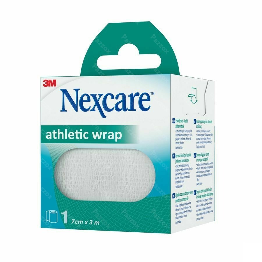 Nexcare Athletic Wrap Zelfklev. Wit 5cmx2,5m 1