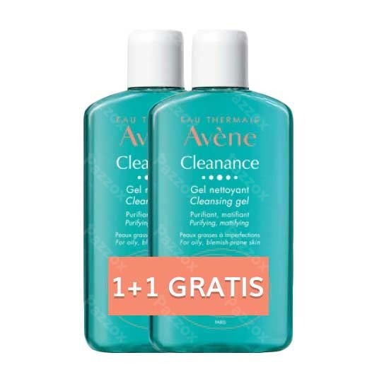 Avène Cleanance Reinigingsgel 200ml Promo 1+1
