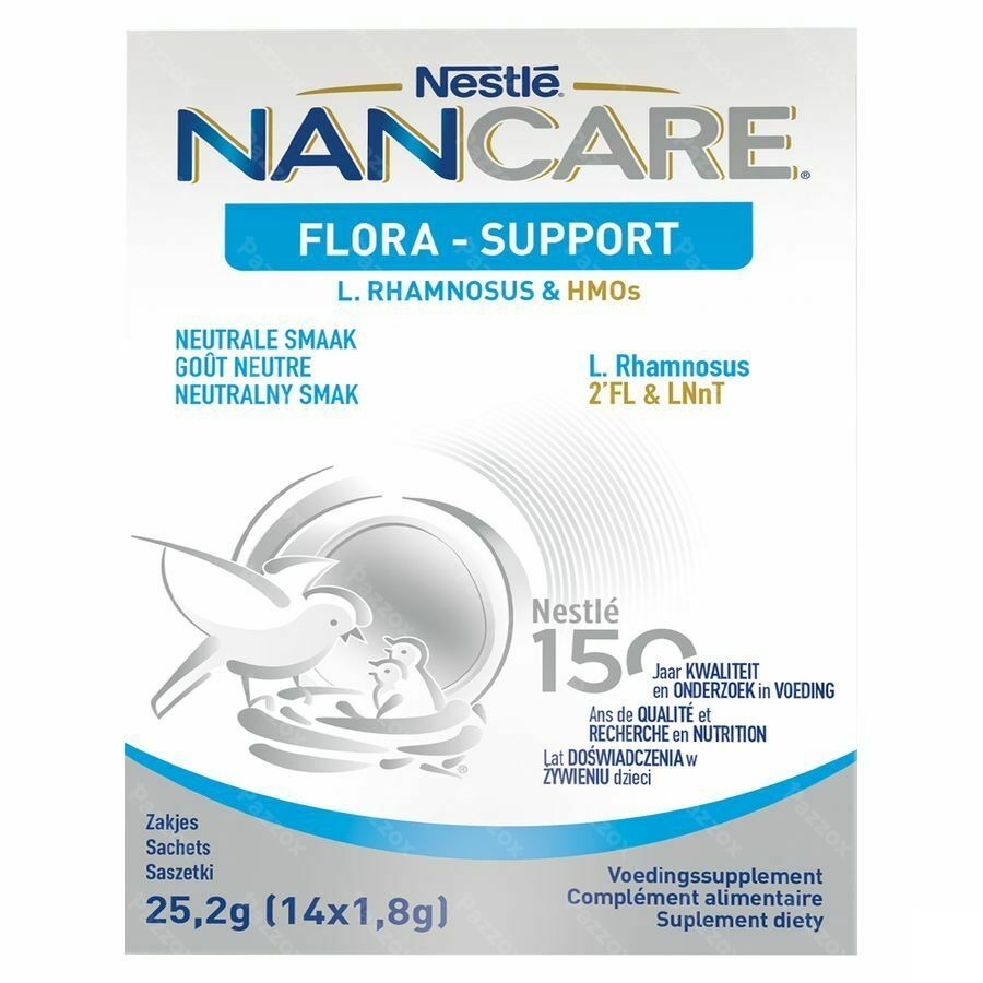Nan Care Flora-Support LGG & HMOs Baby Poeder 14 x 1,8g