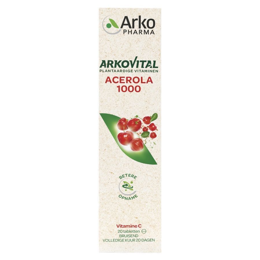 Arkovital Acerola 1000 Vitamine C 20 Bruistabletten