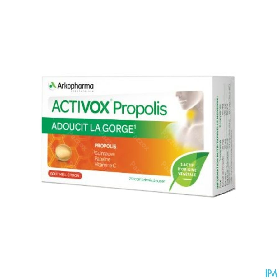 Activox Propolis Pastilles Citrus Comp 24