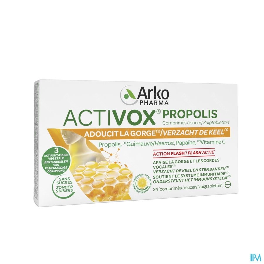 Activox Propolis Pastilles Citrus Comp 24