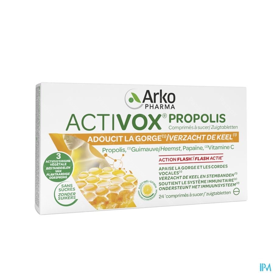 Activox Propolis Pastilles Citrus Comp 24