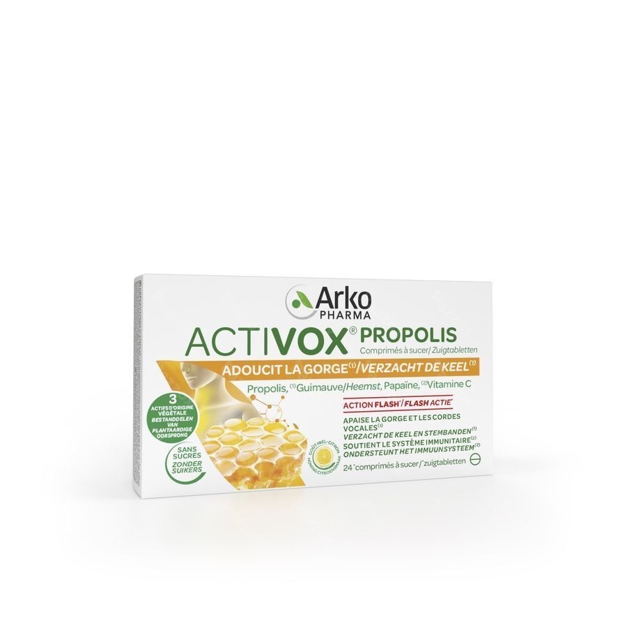 Activox Propolis Pastilles Citrus Comp 24