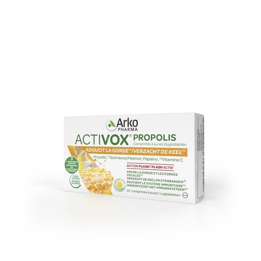Activox Propolis Pastilles Citrus Comp 24