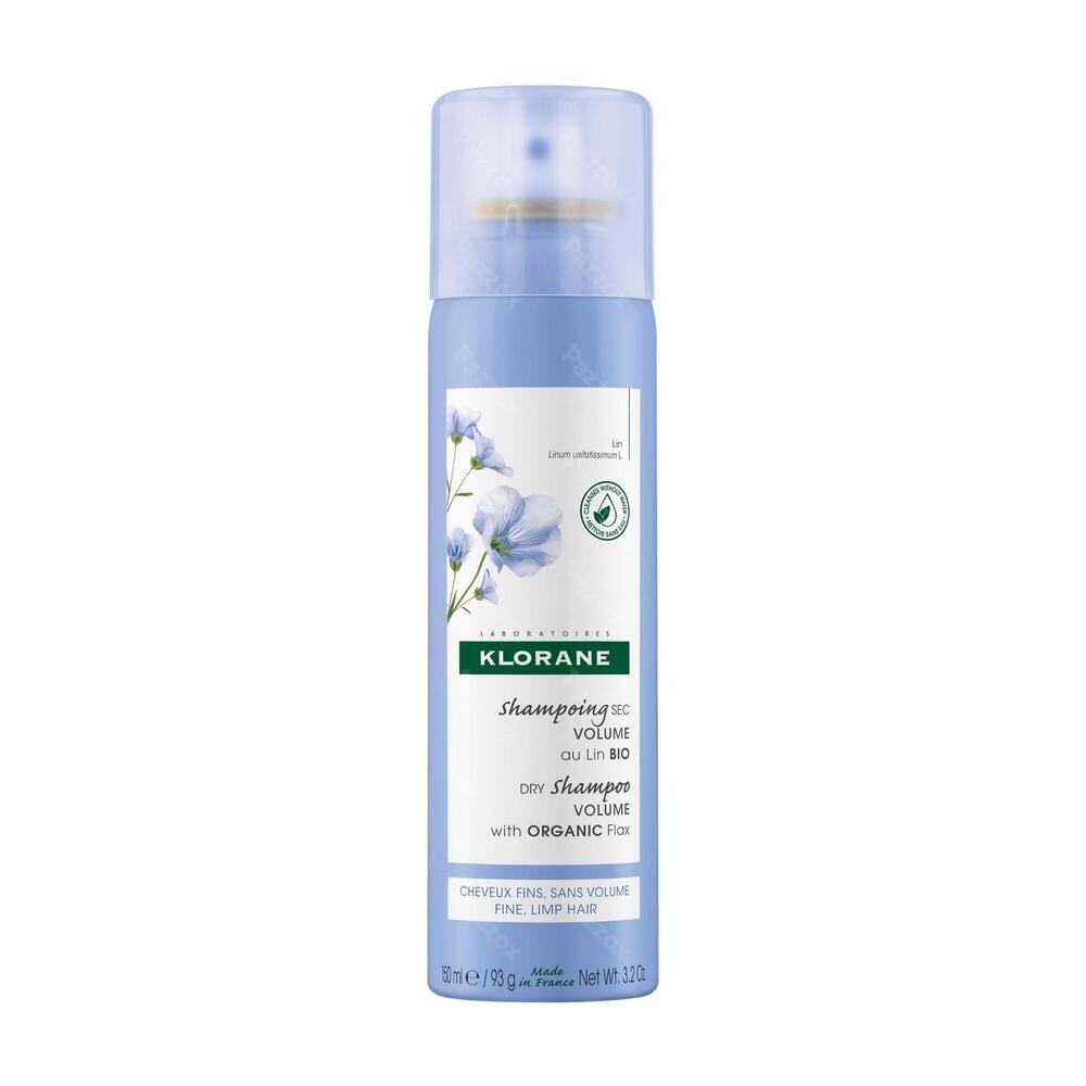 Klorane Droogshampoo Volume met Biologische Vlasvezels 150ml