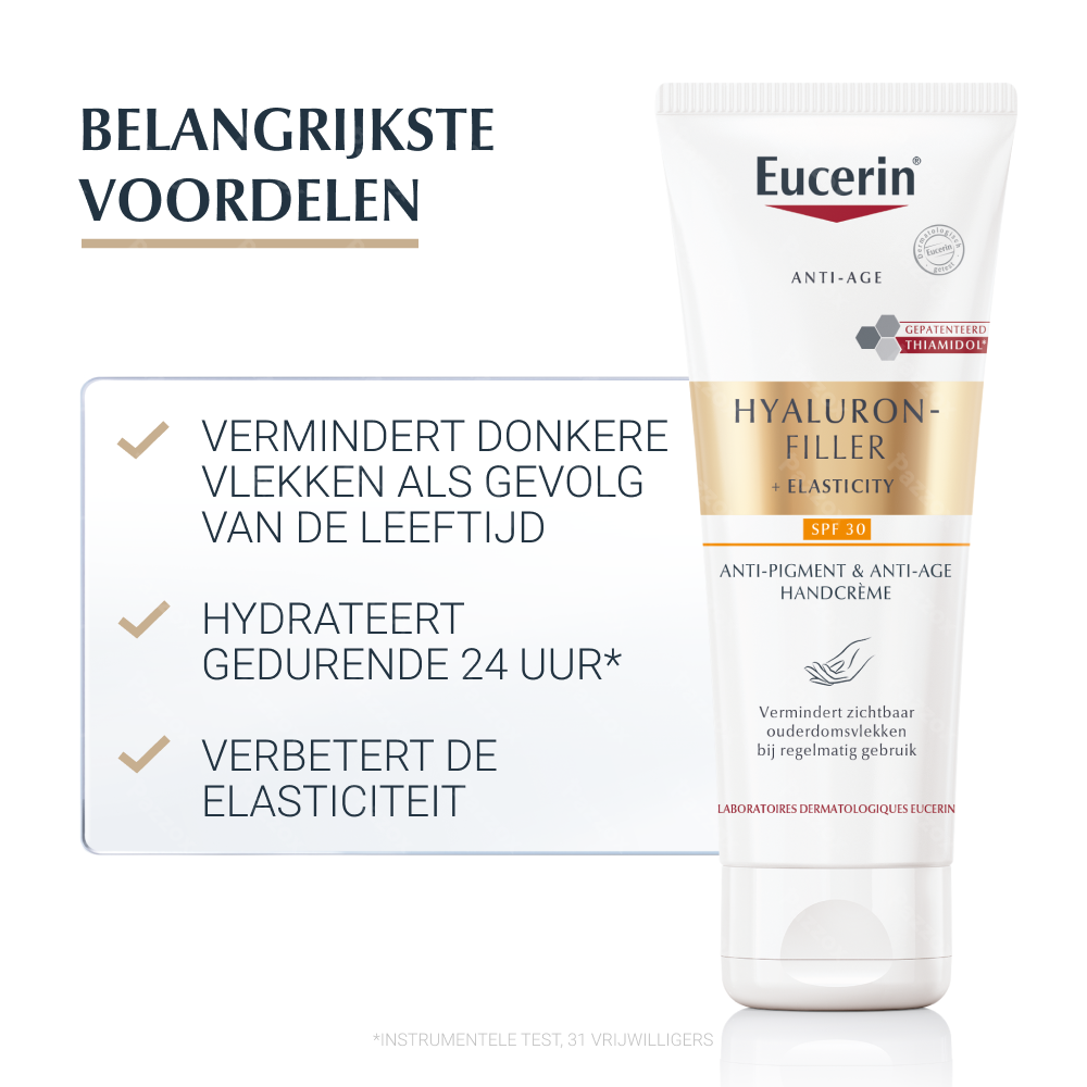 Eucerin Hyaluron-Filler + Elasticity Anti-Pigment en Anti-Age Handcrème SPF30 75ml