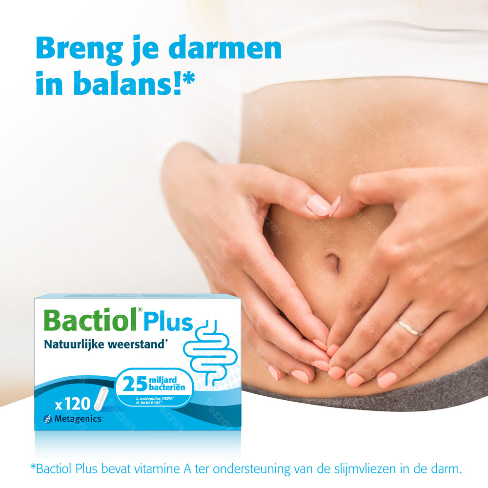 Metagenics Bactiol Plus 120 Capsules