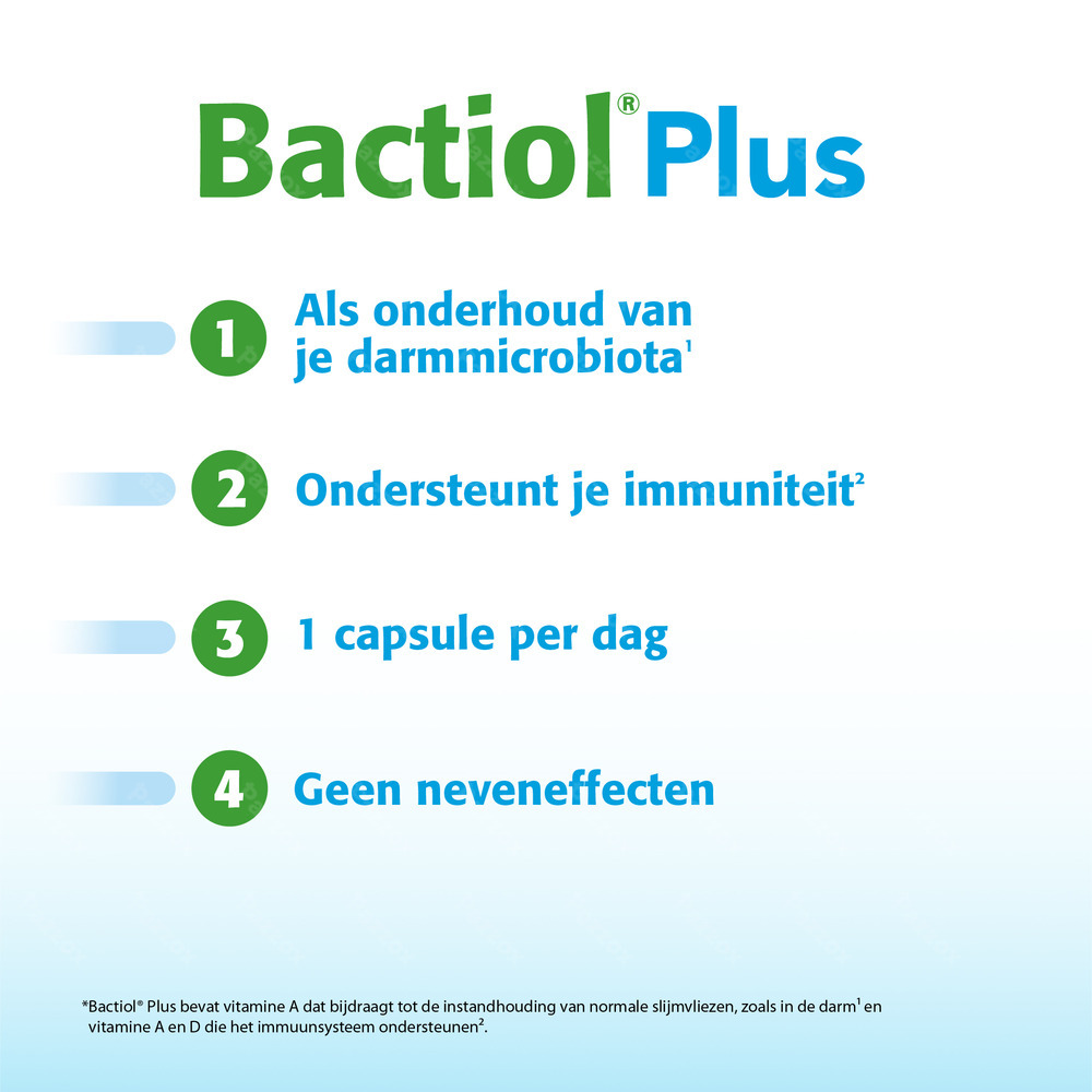 Metagenics Bactiol Plus 60 Capsules 