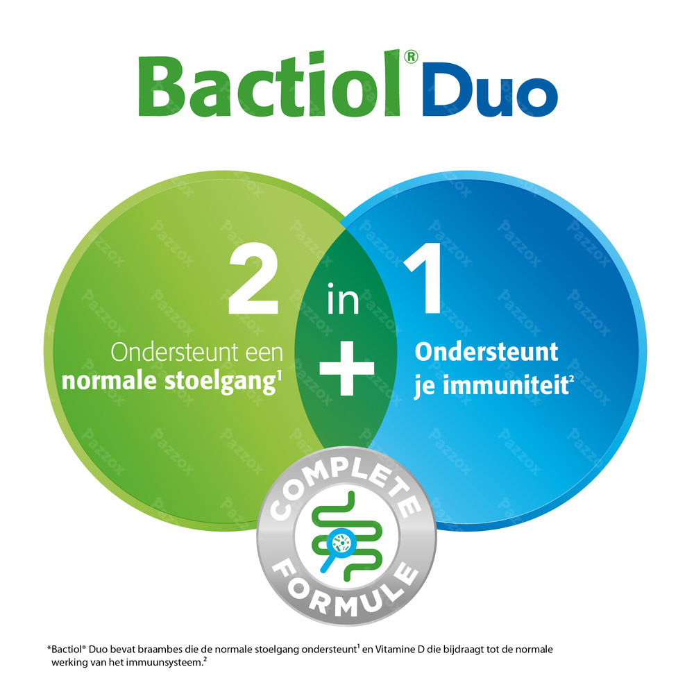 Metagenics Bactiol Duo Normale Stoelgang en Weerstand 30 Capsules