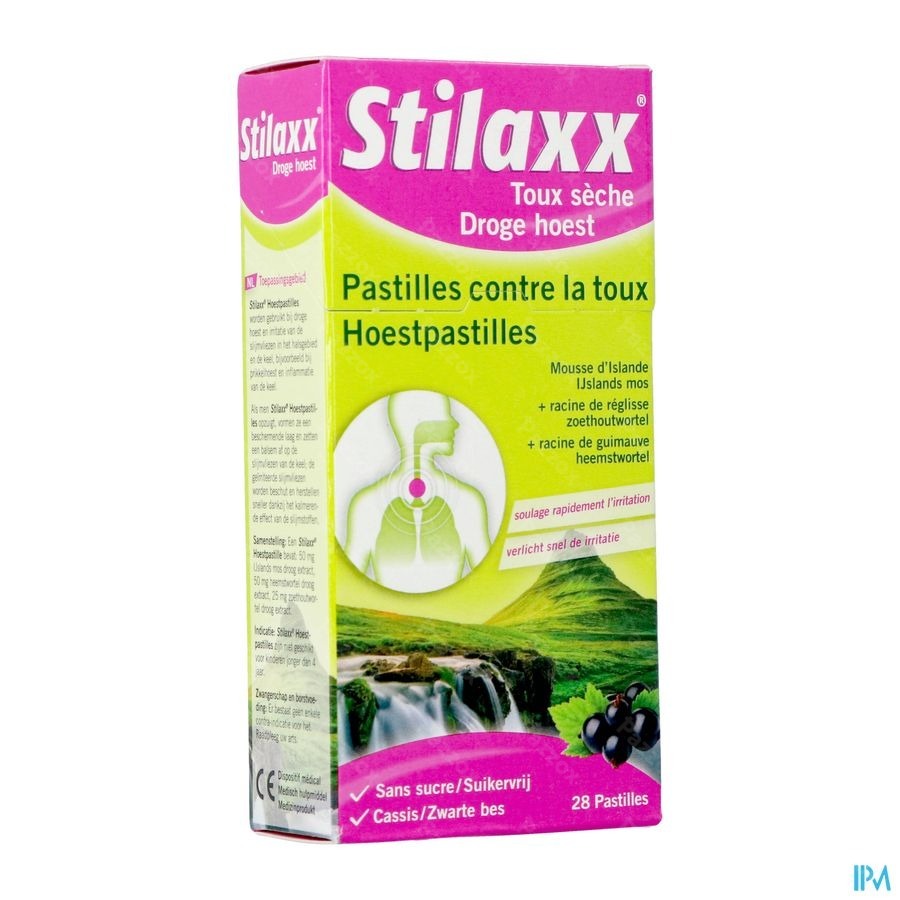 Stilaxx 28 Hoestpastilles