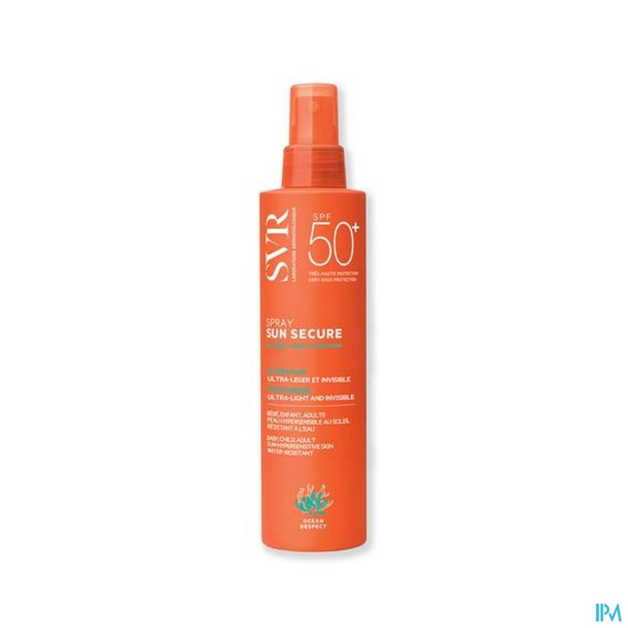 SVR Sun Secure Zonnespray SPF50+ 200ml
