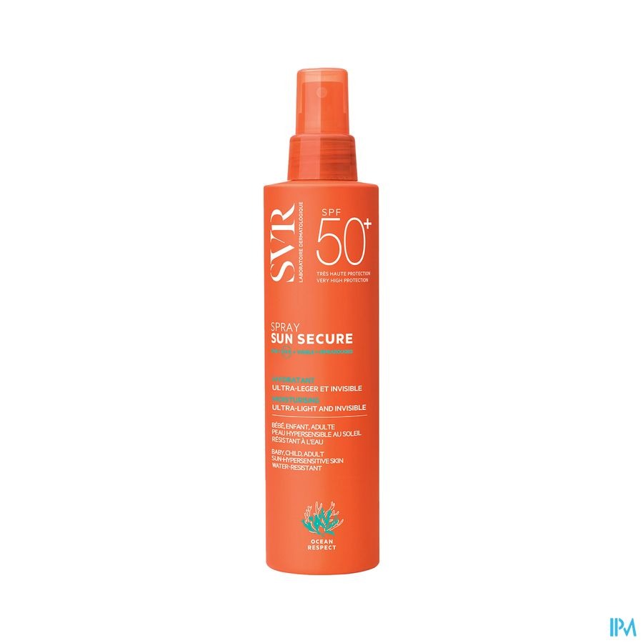 SVR Sun Secure Zonnespray SPF50+ 200ml