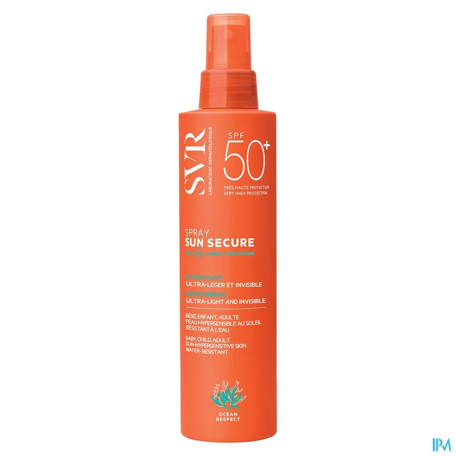 SVR Sun Secure Zonnespray SPF50+ 200ml