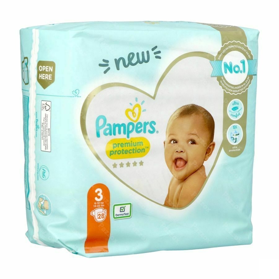 Pampers Premium Protection Maat 3 kopen - Pazzox