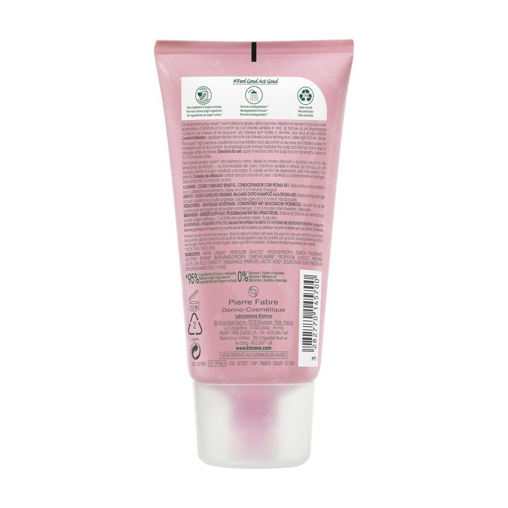 Klorane Conditioner Bio Pioenroos 150ml