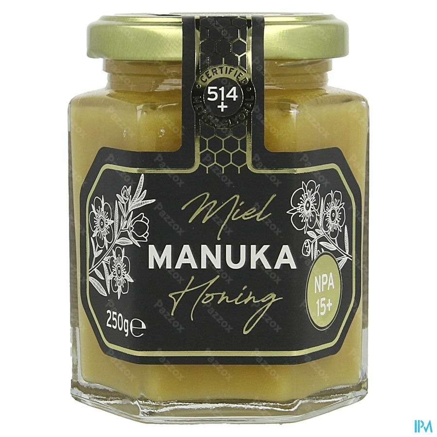 Honing Manuka Npa15+/mg0514 Vast 250g Revogan