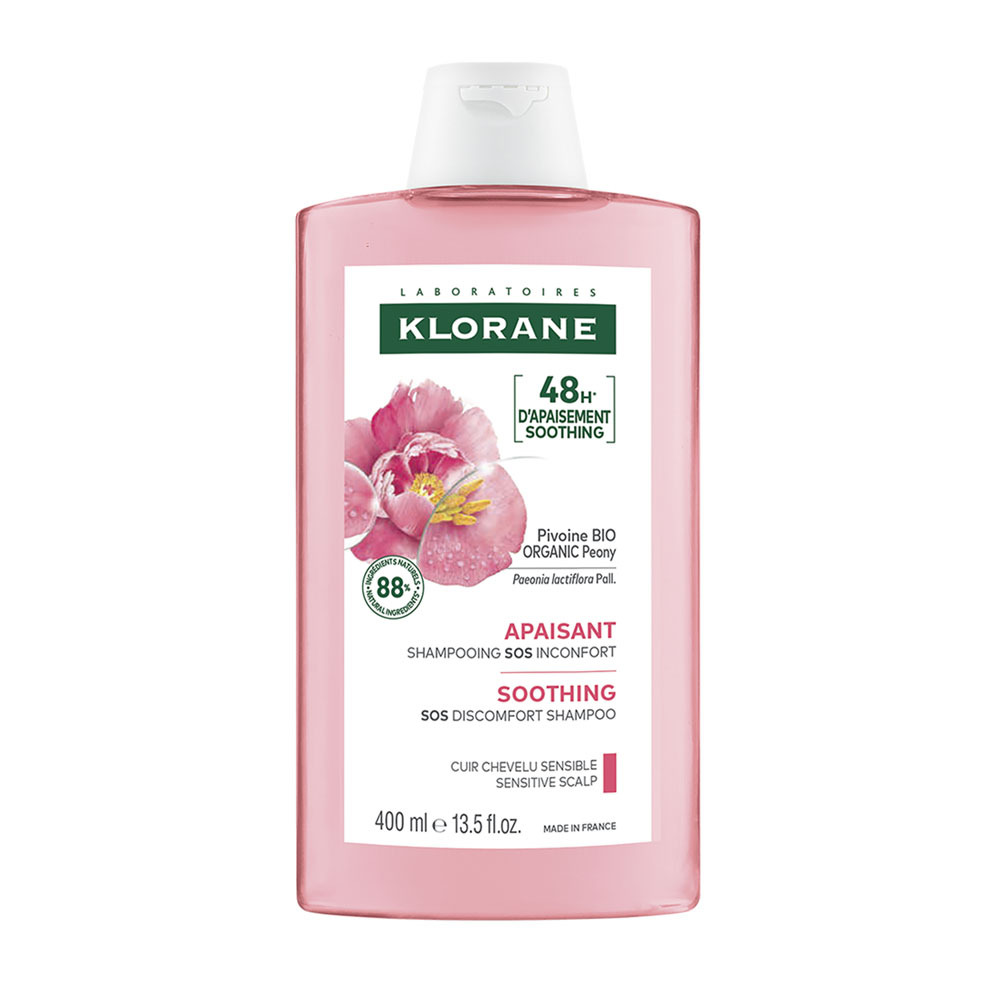 Klorane Capillaire Shampoo Pioenroos Bio 400ml