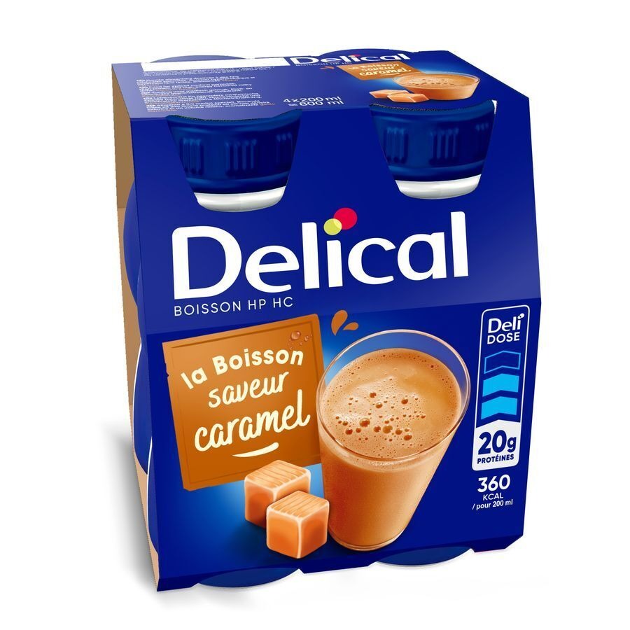 Delical Hphc 360 Karamel 4x200ml