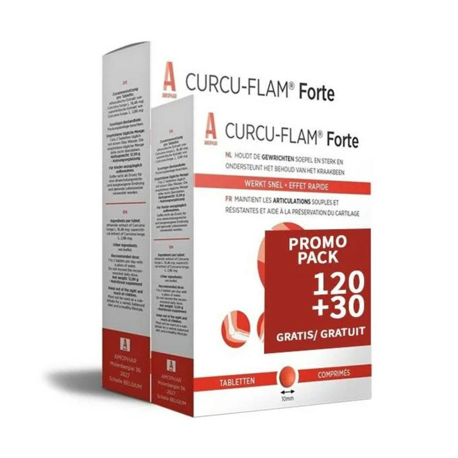 Curcu-flam Forte Comp 120 + Comp 30 Promopack
