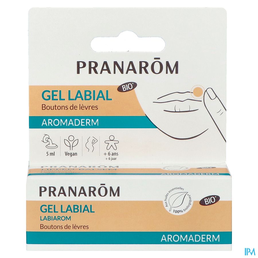 Pranarôm Aromaderm Lippenbalsem 5ml
