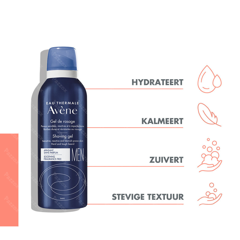 Avene Men Scheergel 150ml Nf
