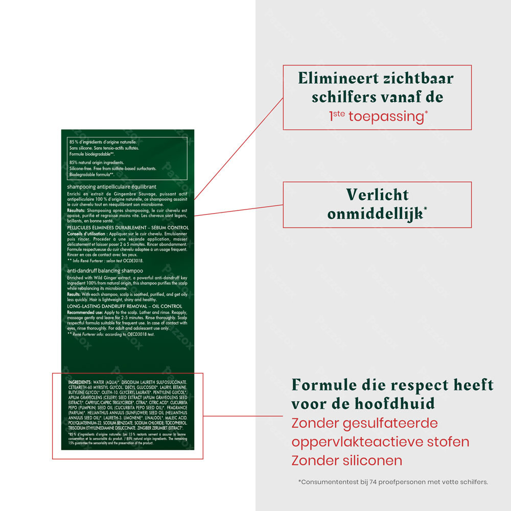 Furterer Neopur Shampoo voor Vette Schilfers 150ml