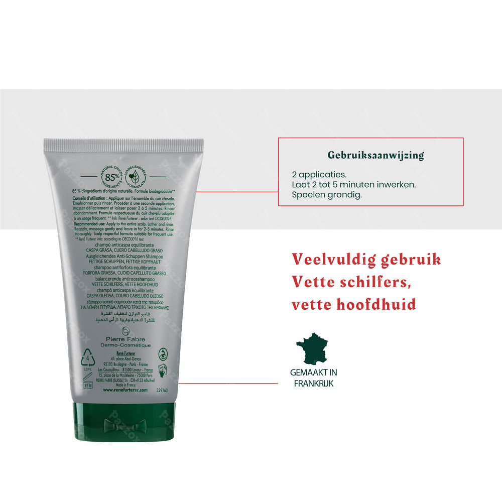 Furterer Neopur Shampoo voor Vette Schilfers 150ml