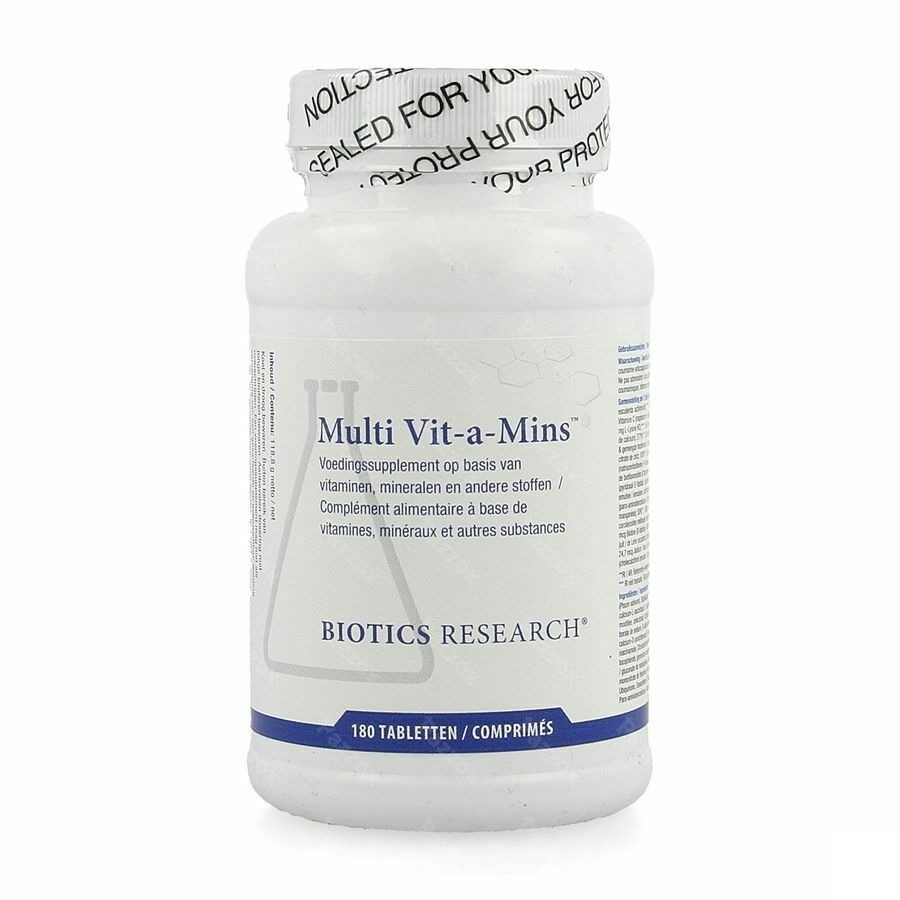 Multi Vit-a-mins Tabl 180