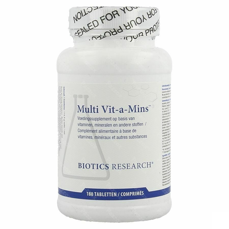 Multi Vit-a-mins Tabl 180