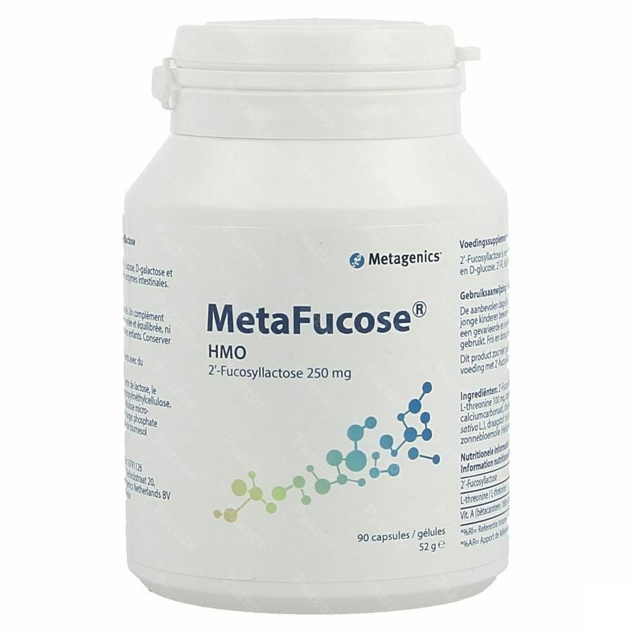 Metagenics Metafucose Hmo 90 Capsules 27737 