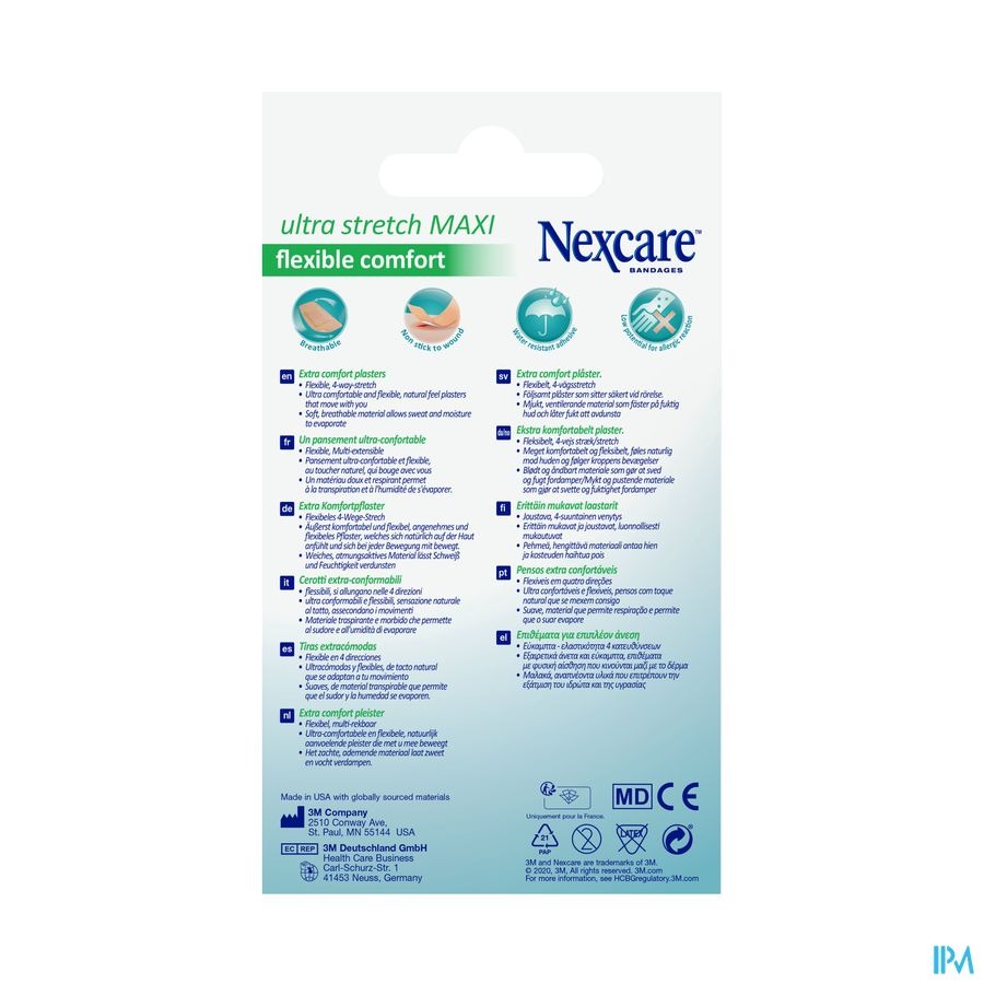Nexcare Ultra Stretch Maxi Flex.comf. Pleisters 5