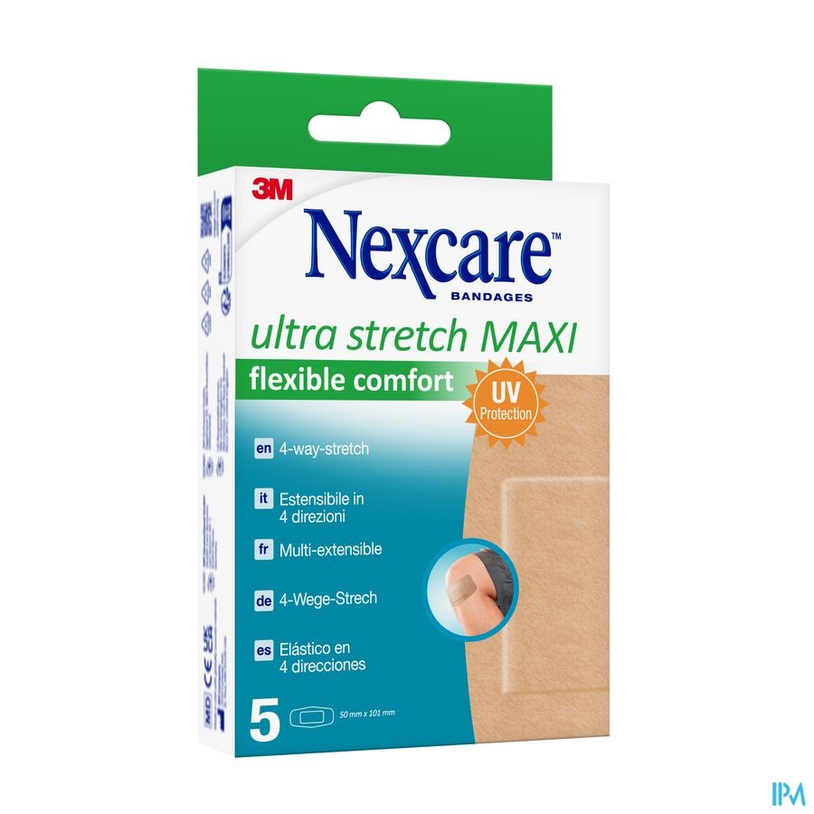 Nexcare Ultra Stretch Maxi Flex.comf. Pleisters 5