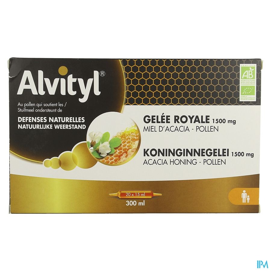 Alvityl Koninginnegelei 20x15ml