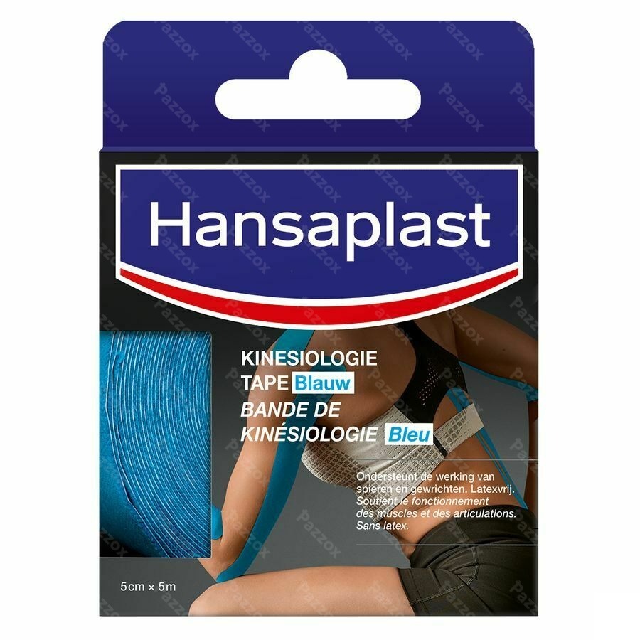 Hansaplast Kinesiologietape Blauw