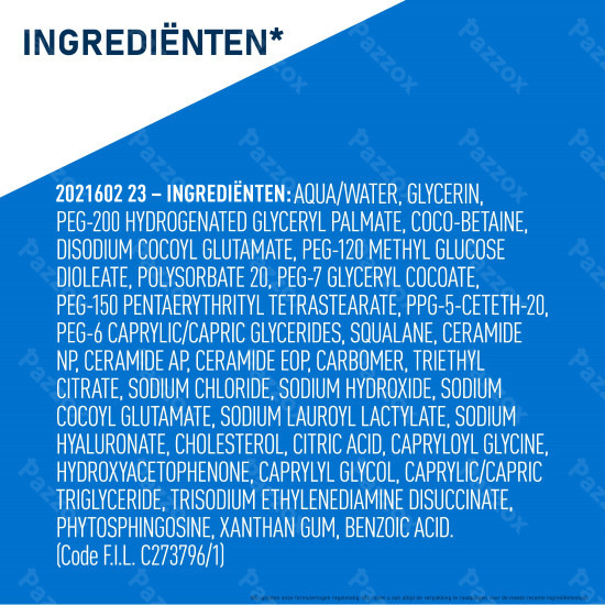CeraVe Hydraterende Schuimende Reinigingsolie Normale tot Zeer Droge Huid 473ml