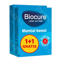 Biocure Long Action Mental Boost 30 Tabletten 1+1 gratis