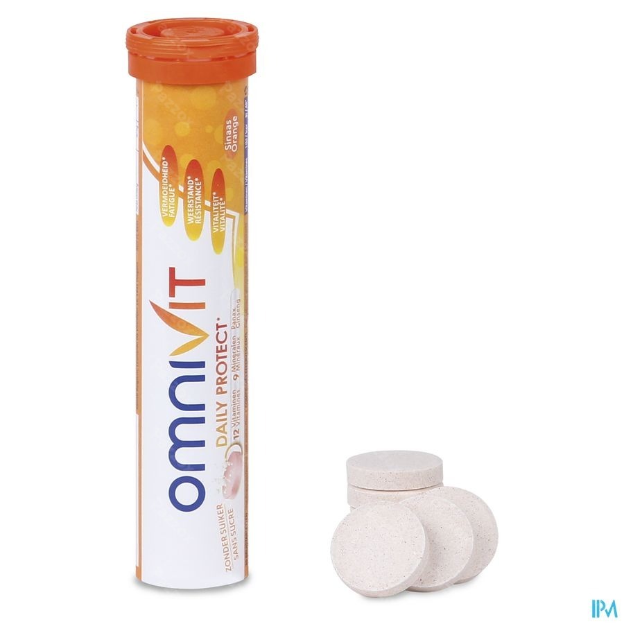 Omnivit Daily Protect Bruistabletten 2+1 tubes Gratis