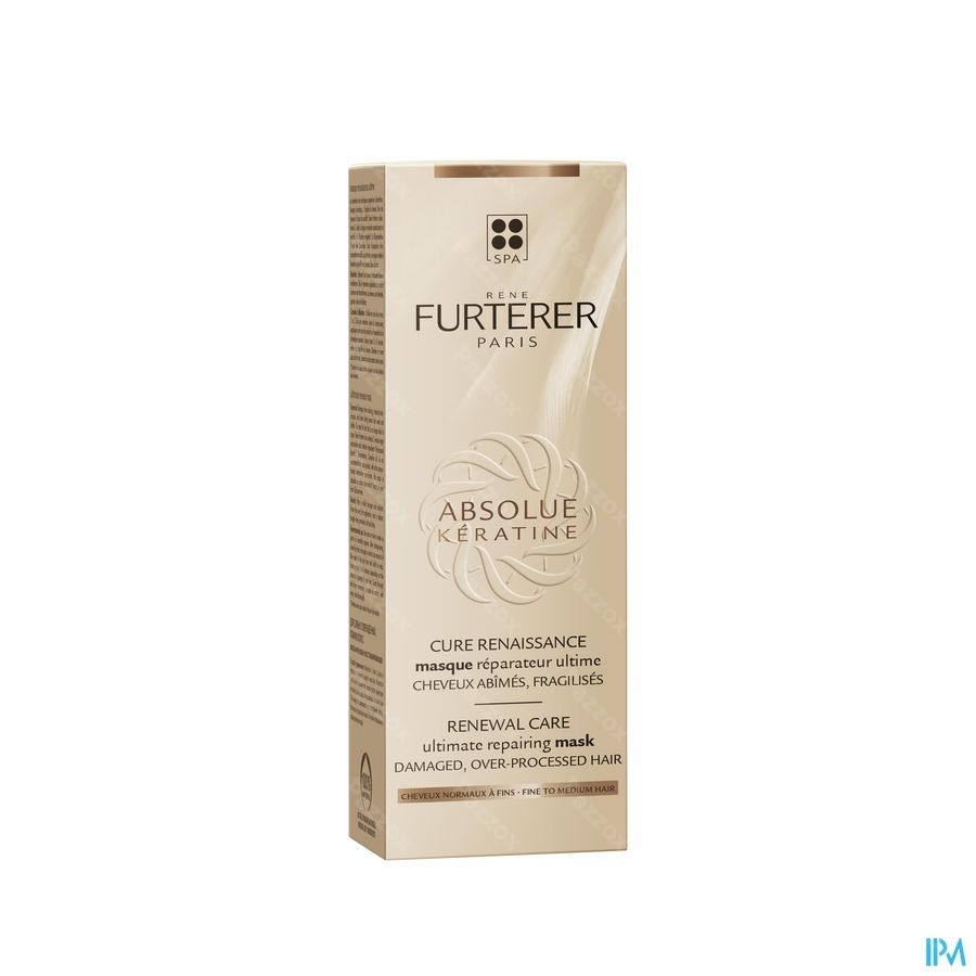 Furterer Absolue Kératine Ultiem Herstellend Masker Beschadigd - Broos haar 100ml