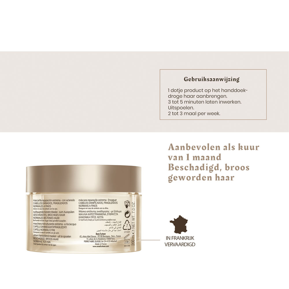 Furterer Absolue Keratine Masker Classic 200ml