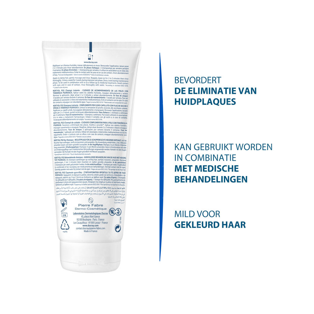 Ducray Kerytol P.S.O. Behandelende Shampoo 200ml