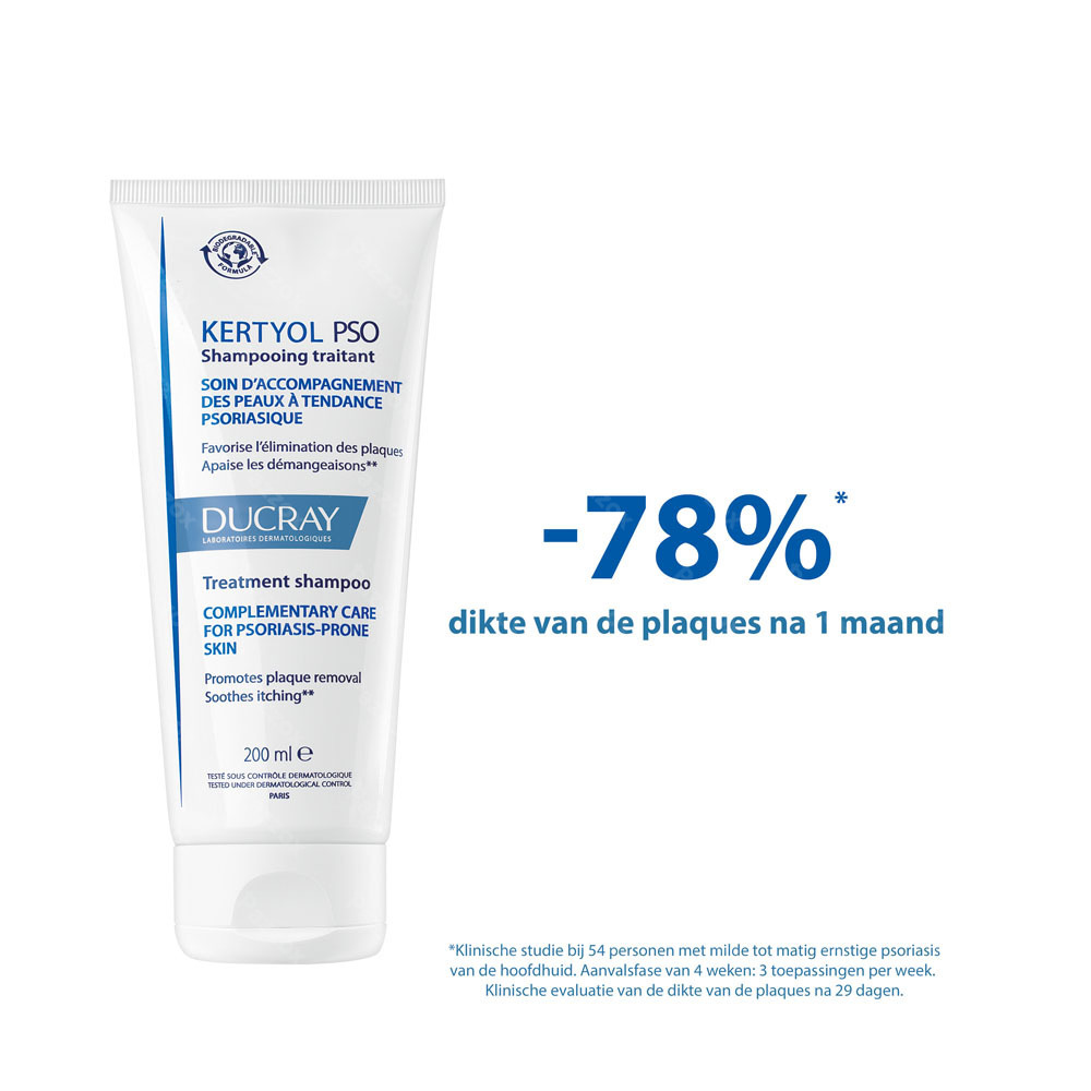 Ducray Kerytol P.S.O. Behandelende Shampoo 200ml