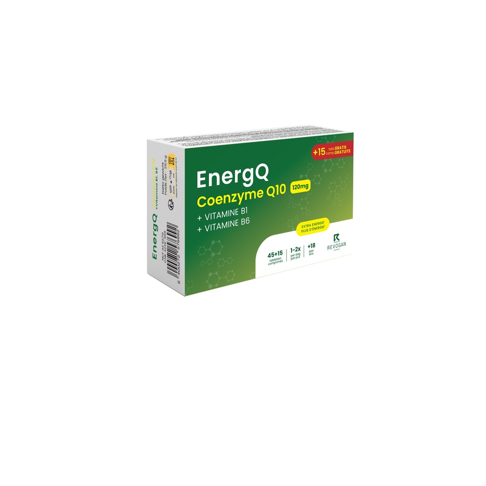 Revogan Coenzyme Q10 120mg 45+15 Tabletten Gratis