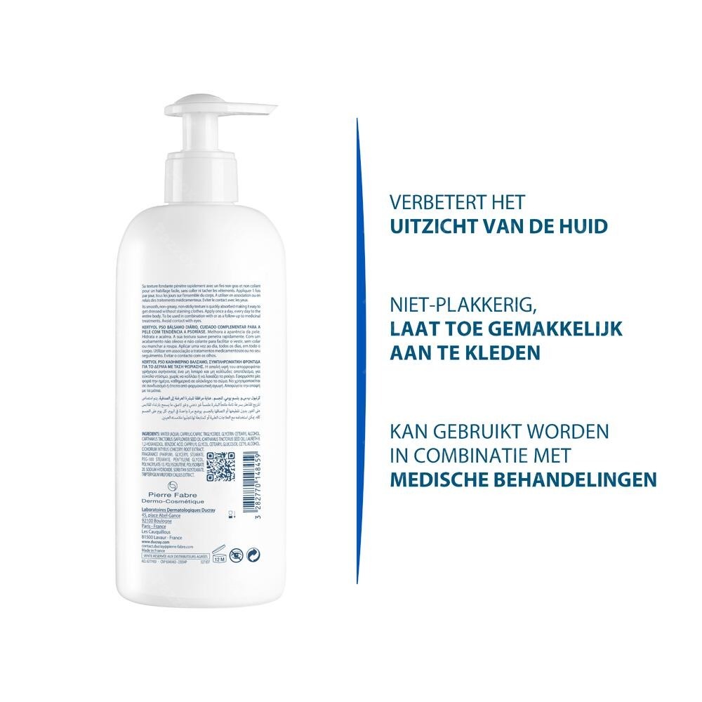 Ducray Kertyol Pso Balsem Dagelijks 400ml Nf