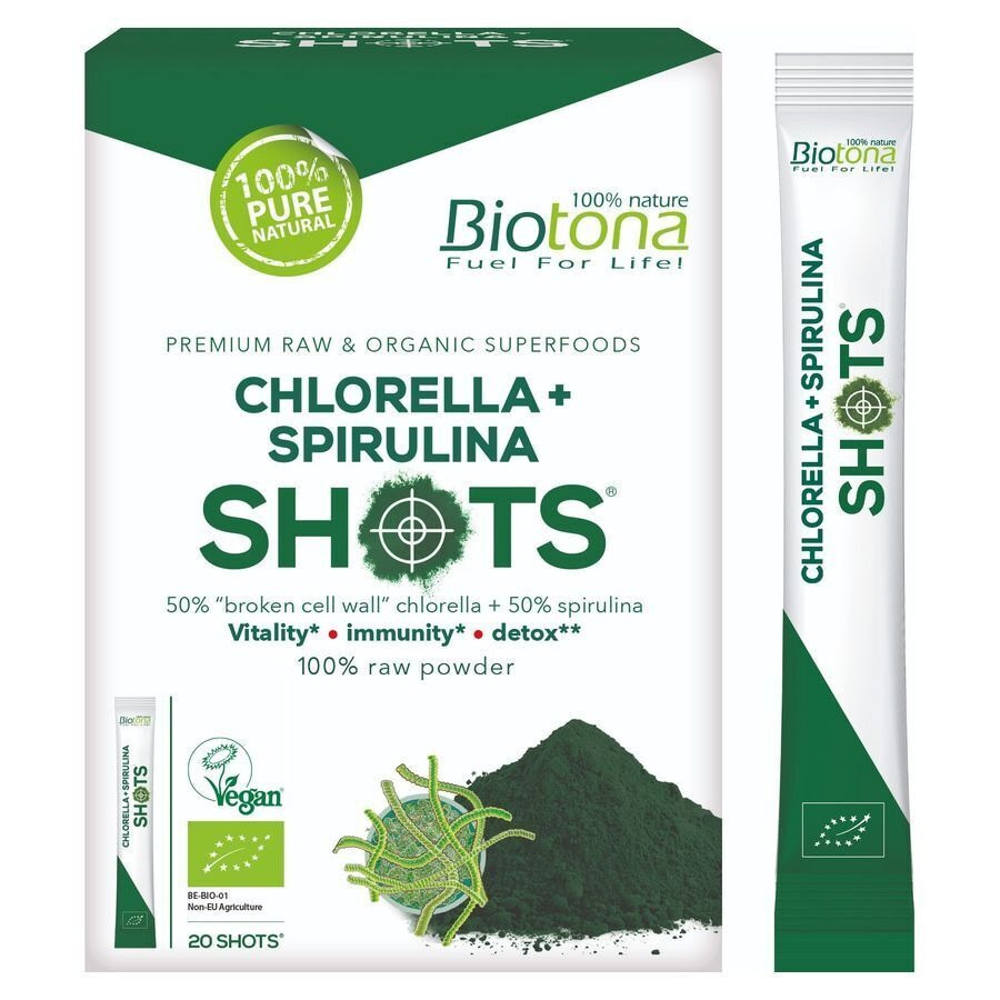 Biotona Chlorella + Spirulina Shots