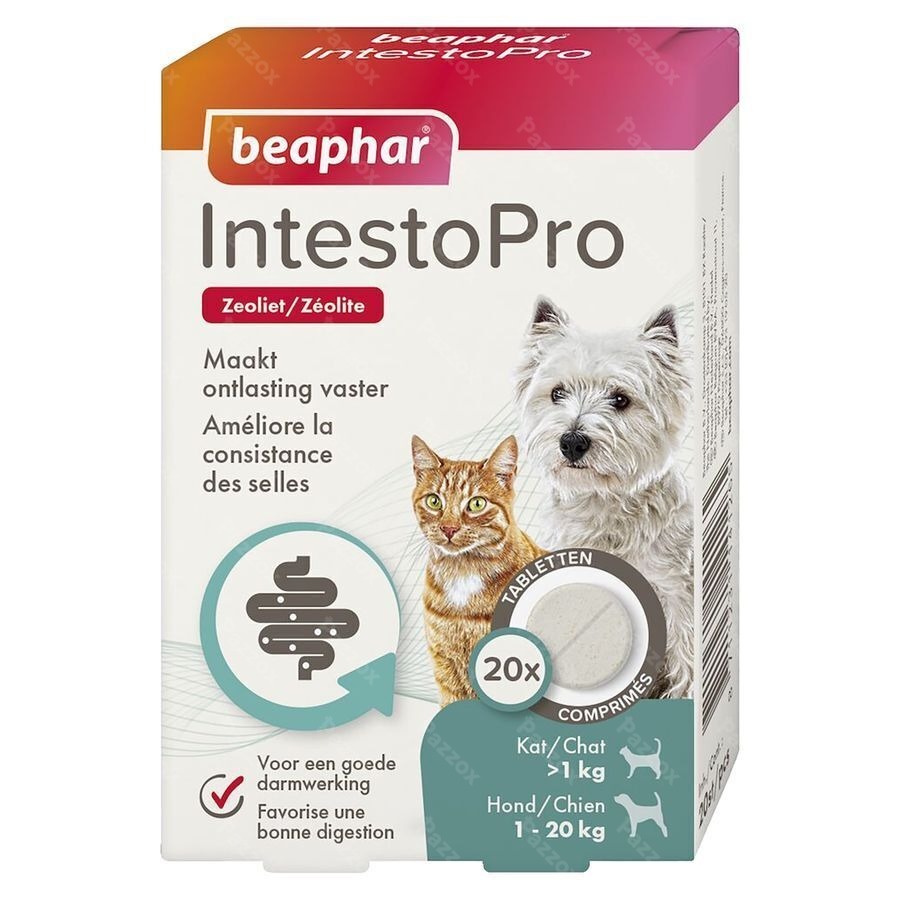 Beaphar Intesto Pro Hond-kat S Comp 20