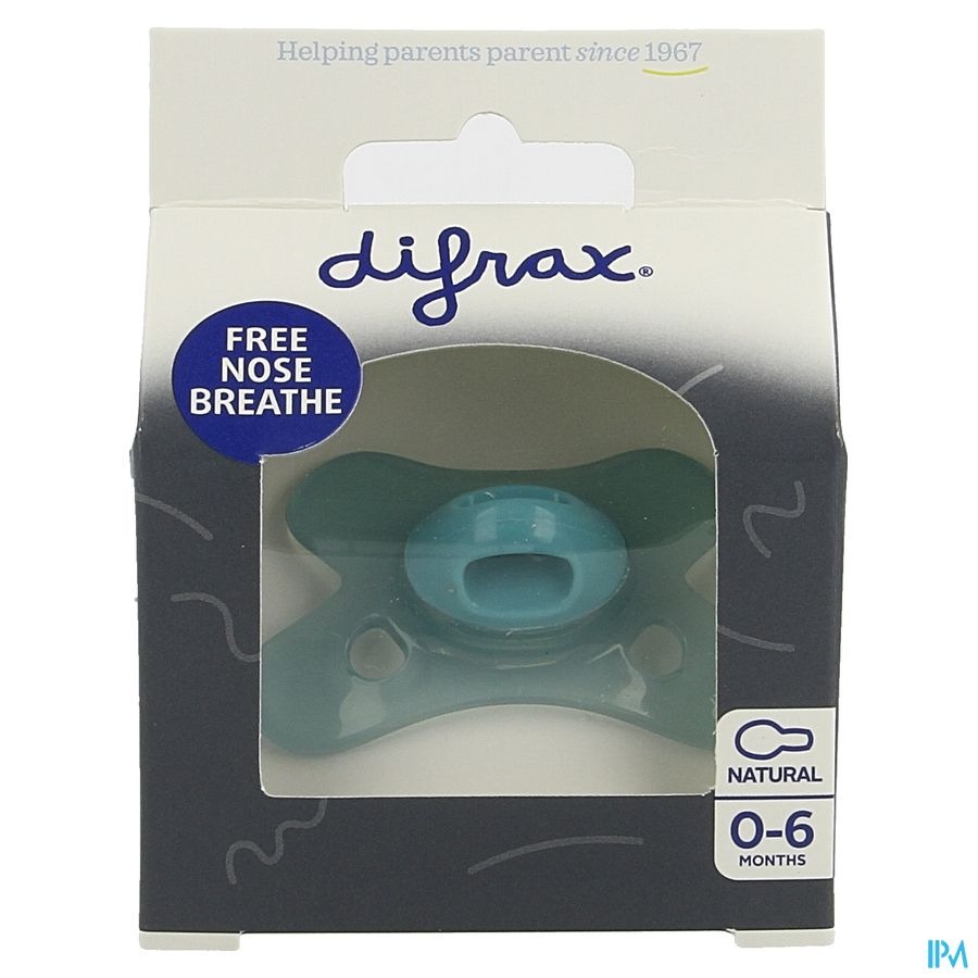 Difrax Fopspeen Natural 0-6m Special Edit. Ocean