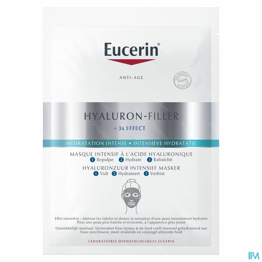 Eucerin Hyaluron-Filler 3x Effect Hyaluronzuur Intensief Masker 1 stuk